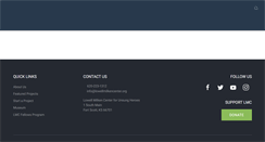 Desktop Screenshot of lowellmilkencenter.org